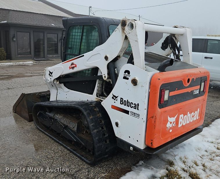 image for item LB9730 2016 Bobcat T590 tracked skid steer loader