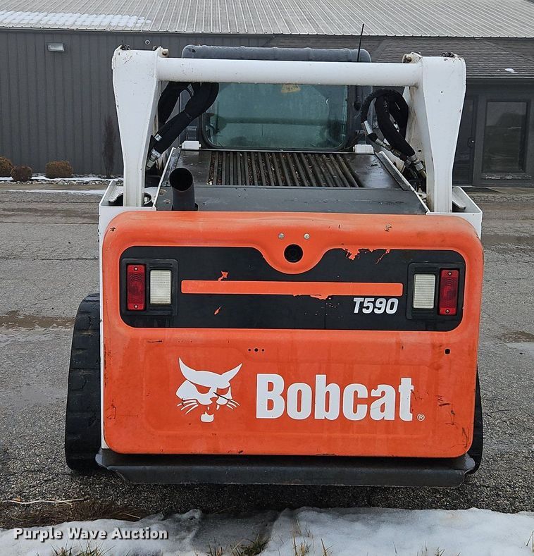 image for item LB9730 2016 Bobcat T590 tracked skid steer loader