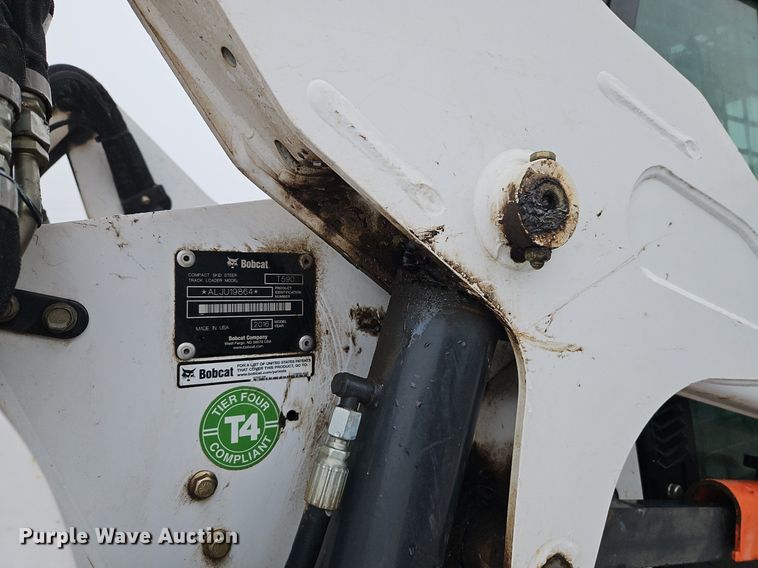 image for item LB9730 2016 Bobcat T590 tracked skid steer loader