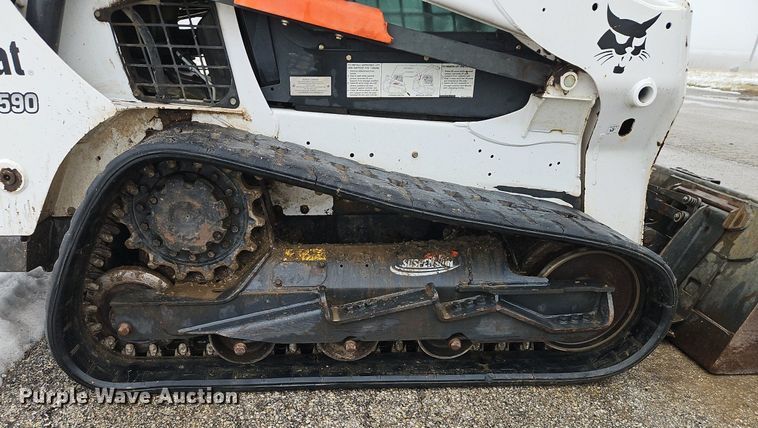 image for item LB9730 2016 Bobcat T590 tracked skid steer loader