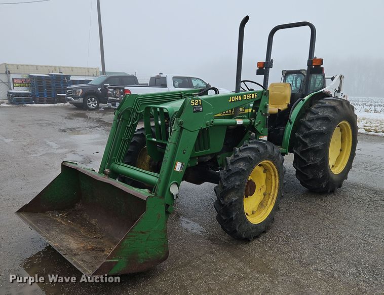 image for item LB9731 2000 John Deere 5205 MFWD tractor