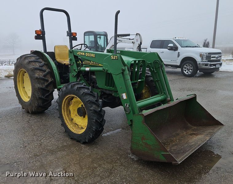 image for item LB9731 2000 John Deere 5205 MFWD tractor
