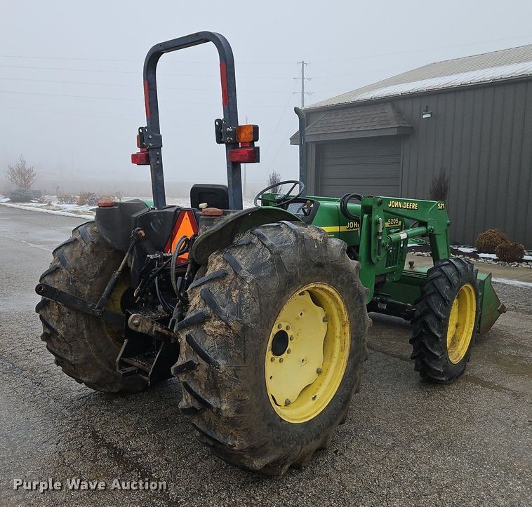 image for item LB9731 2000 John Deere 5205 MFWD tractor