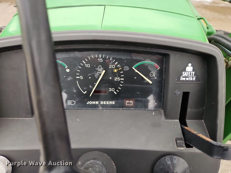 image for item LB9731 2000 John Deere 5205 MFWD tractor