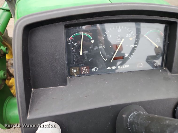 image for item LB9731 2000 John Deere 5205 MFWD tractor