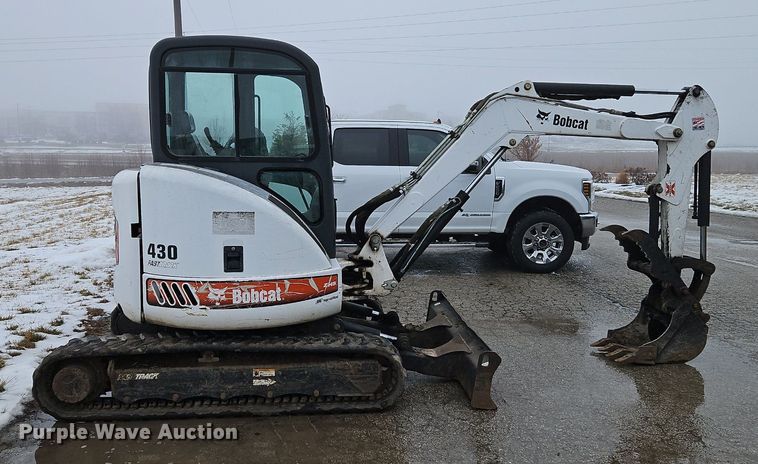 image for item LB9732 2007 Bobcat  430HAG mini excavator