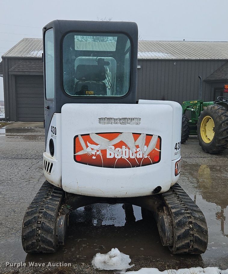 image for item LB9732 2007 Bobcat  430HAG mini excavator
