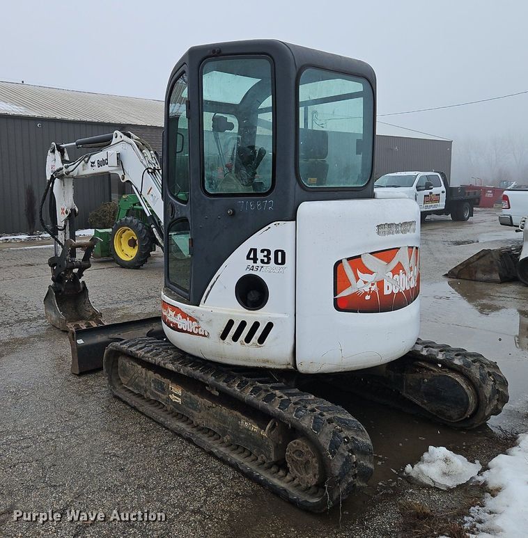 image for item LB9732 2007 Bobcat  430HAG mini excavator