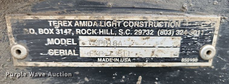 image for item LB9735 (3) Terex OMPB16A power buggies