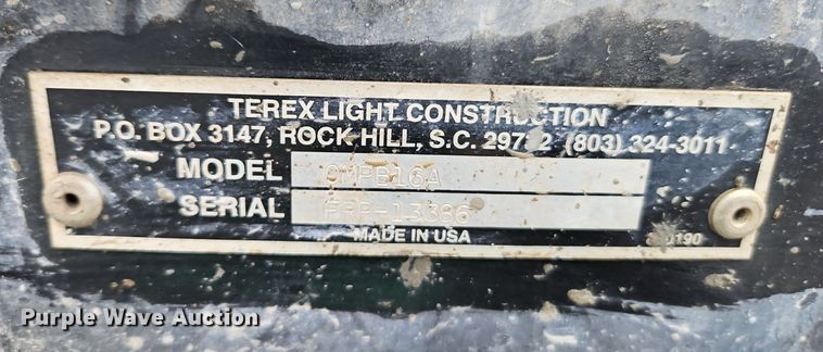 image for item LB9735 (3) Terex OMPB16A power buggies