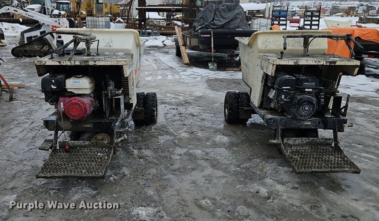 image for item LB9735 (3) Terex OMPB16A power buggies