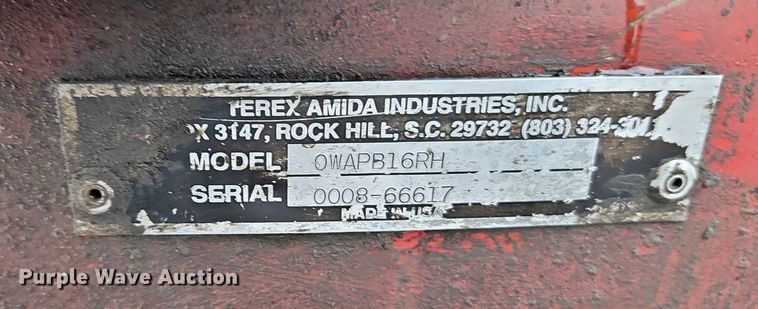 image for item LB9735 (3) Terex OMPB16A power buggies