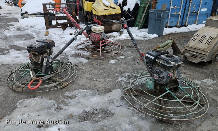 image for item LB9736 (3) power trowels