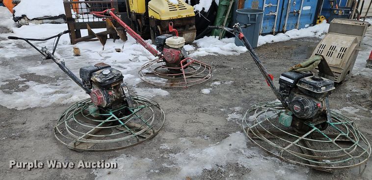 image for item LB9736 (3) power trowels