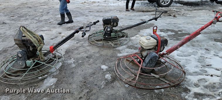 image for item LB9736 (3) power trowels