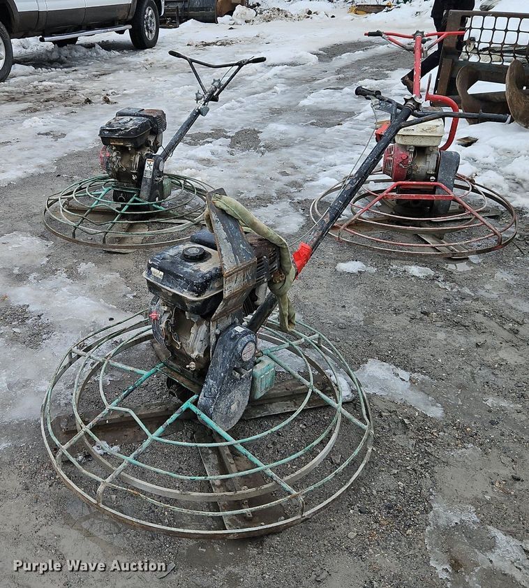 image for item LB9736 (3) power trowels