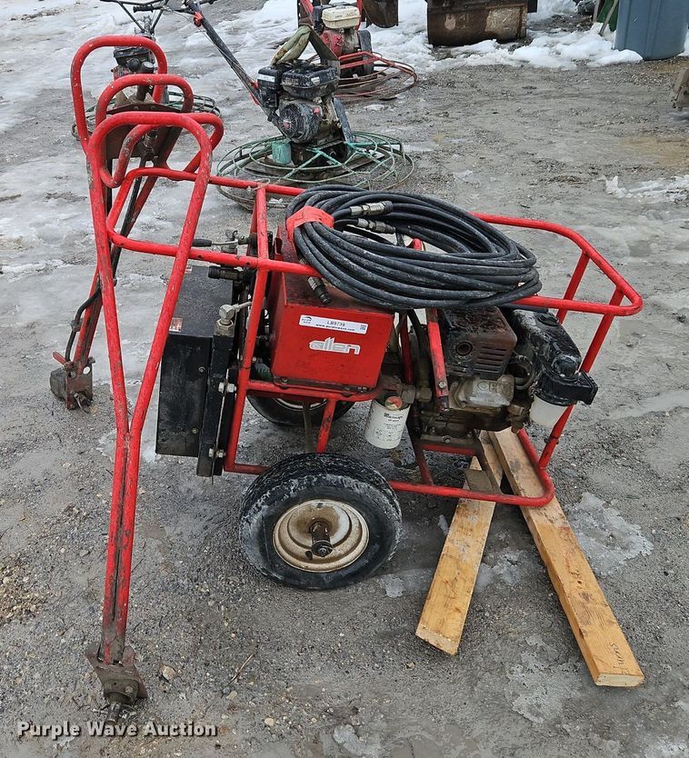 image for item LB9739 Allen concrete screed roller