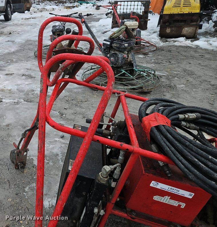 image for item LB9739 Allen concrete screed roller