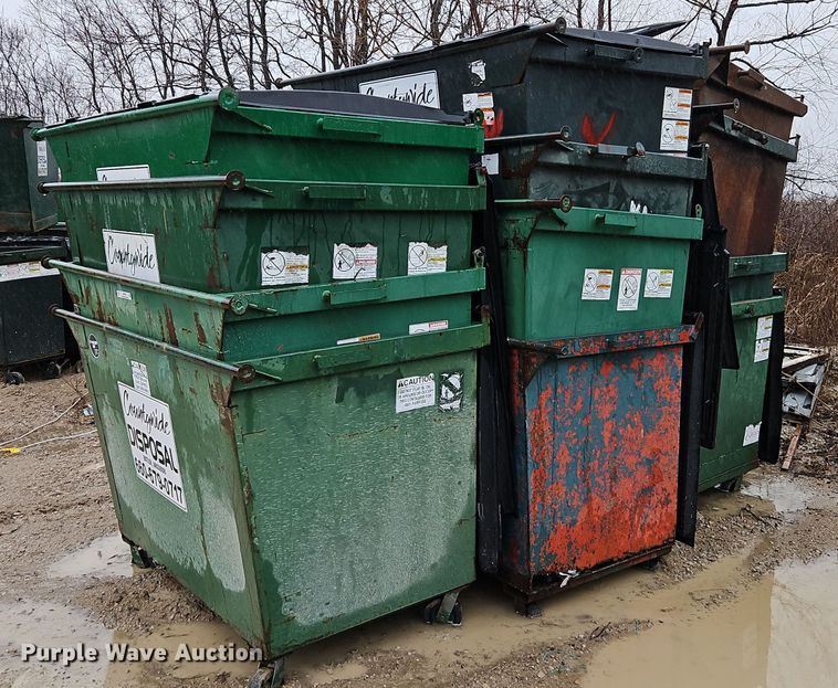 image for item LB9750 (12) dumpsters