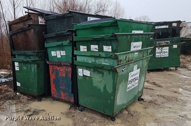 image for item LB9750 (12) dumpsters