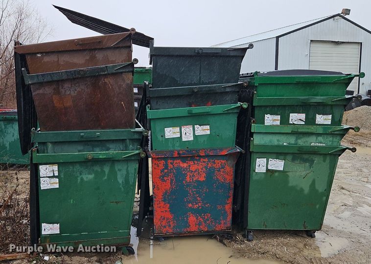 image for item LB9750 (12) dumpsters
