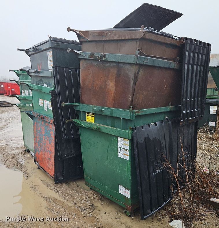 image for item LB9750 (12) dumpsters