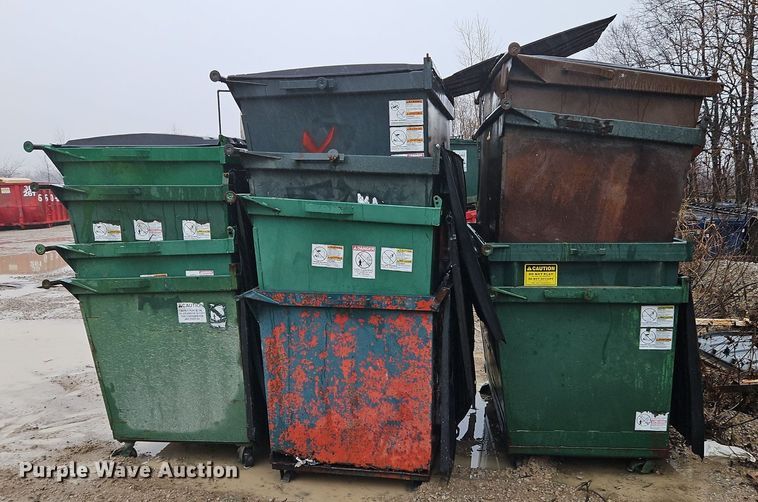 image for item LB9750 (12) dumpsters