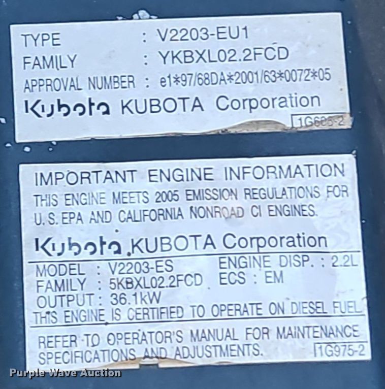 image for item LB9766 Thomas B602/150 skid steer loader