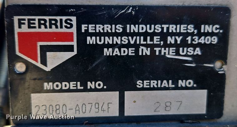image for item LB9767 Ferris IS 3000 ZTR lawn mower