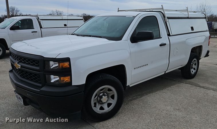 image for item LB9772 2014 Chevrolet  Silverado 1500 pickup truck