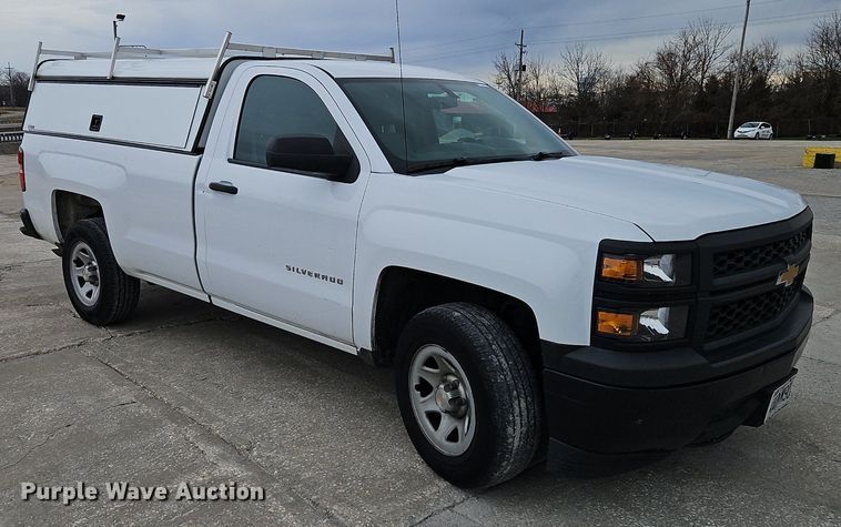 image for item LB9772 2014 Chevrolet  Silverado 1500 pickup truck