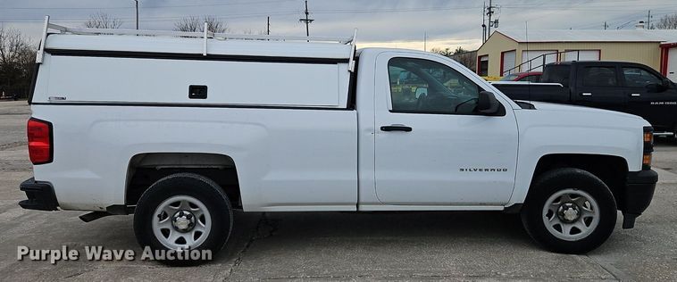 image for item LB9772 2014 Chevrolet  Silverado 1500 pickup truck