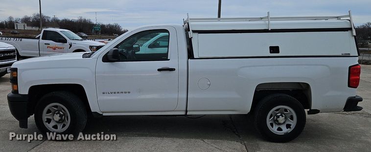 image for item LB9772 2014 Chevrolet  Silverado 1500 pickup truck