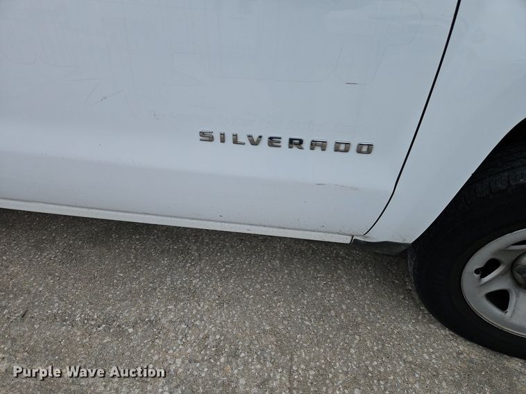 image for item LB9772 2014 Chevrolet  Silverado 1500 pickup truck