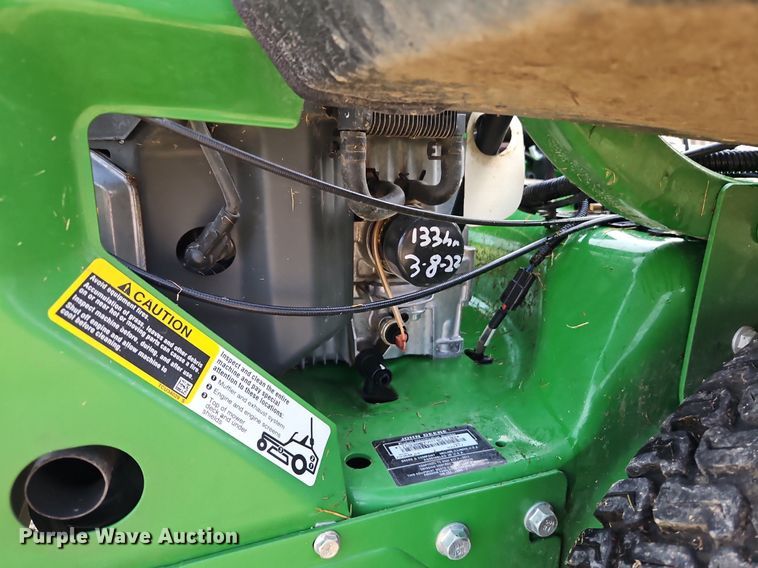 image for item LB9773 2017 John Deere Z930M ZTR lawn mower