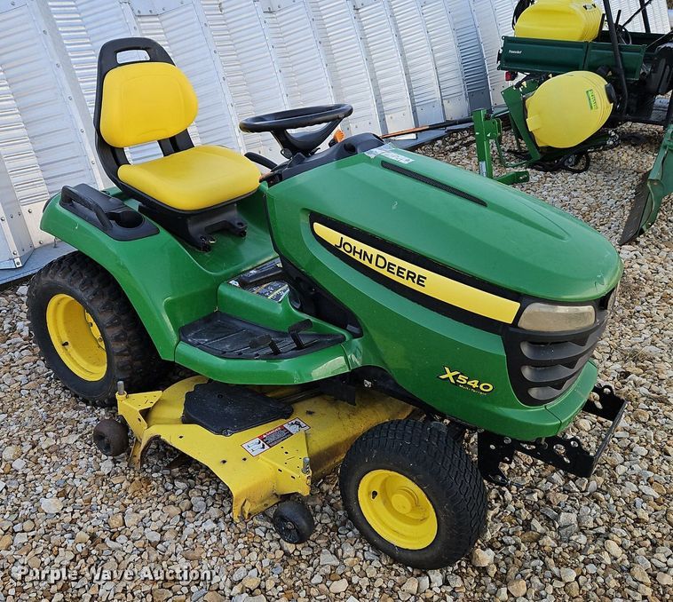 image for item LB9774 John Deere X540 lawn mower