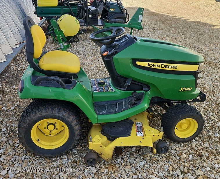 image for item LB9774 John Deere X540 lawn mower
