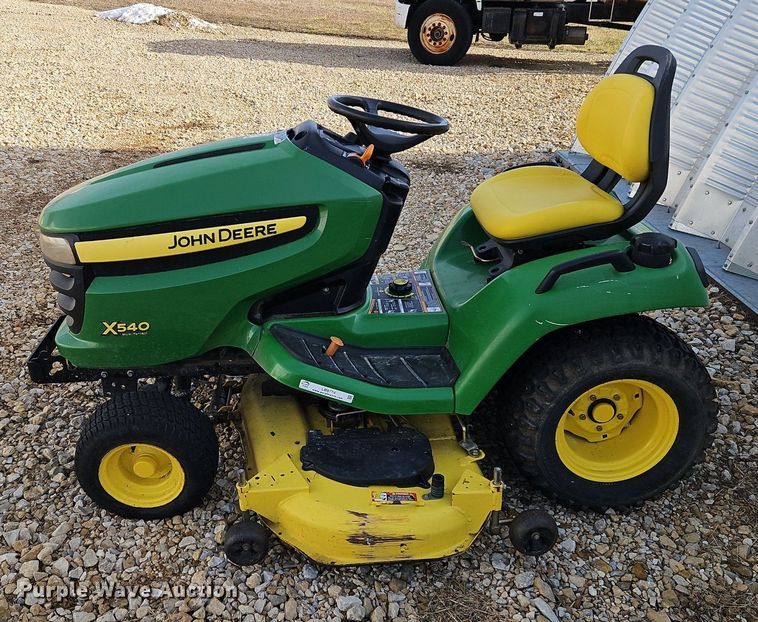 image for item LB9774 John Deere X540 lawn mower