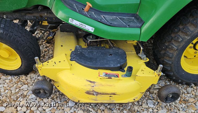 image for item LB9774 John Deere X540 lawn mower
