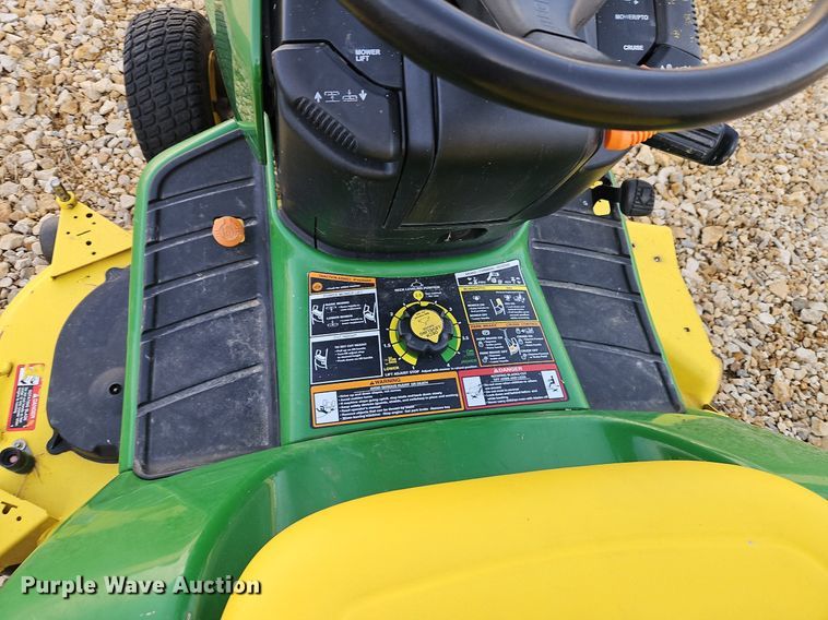 image for item LB9774 John Deere X540 lawn mower