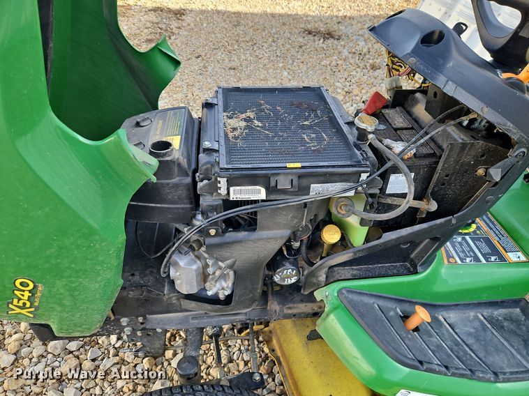 image for item LB9774 John Deere X540 lawn mower