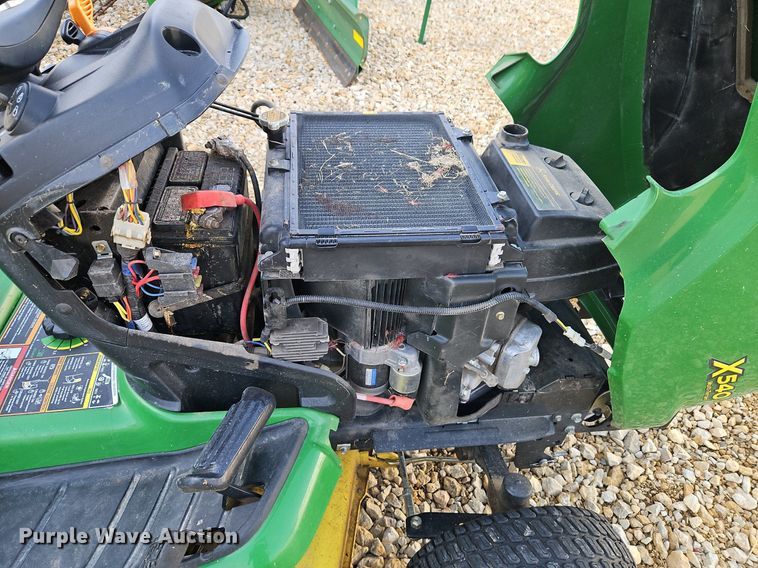 image for item LB9774 John Deere X540 lawn mower