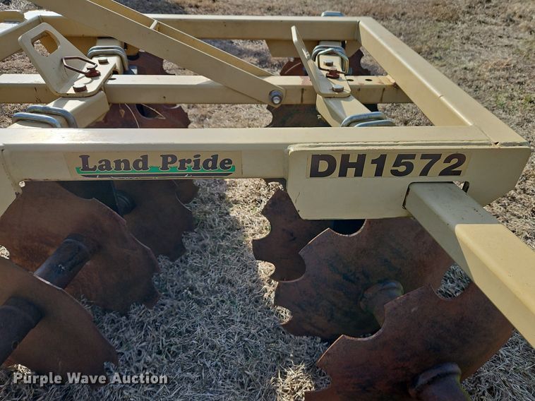 image for item LB9775 Land Pride DH1572 double off-set disk