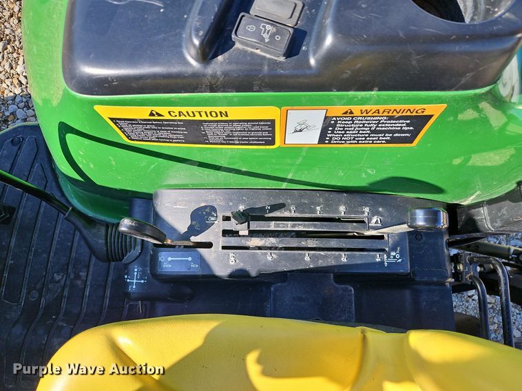 image for item LB9779 2008 John Deere 4320 MFWD tractor