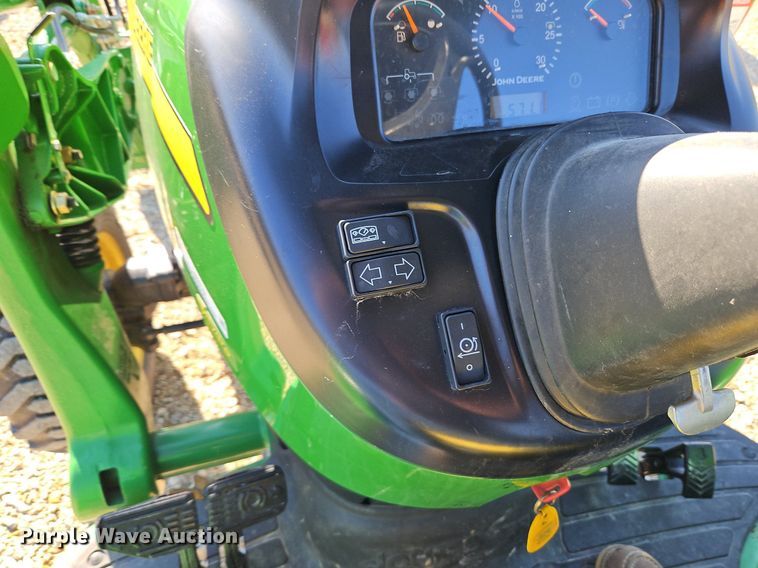 image for item LB9779 2008 John Deere 4320 MFWD tractor