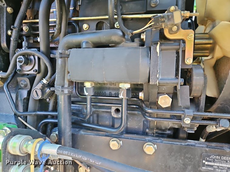 image for item LB9779 2008 John Deere 4320 MFWD tractor