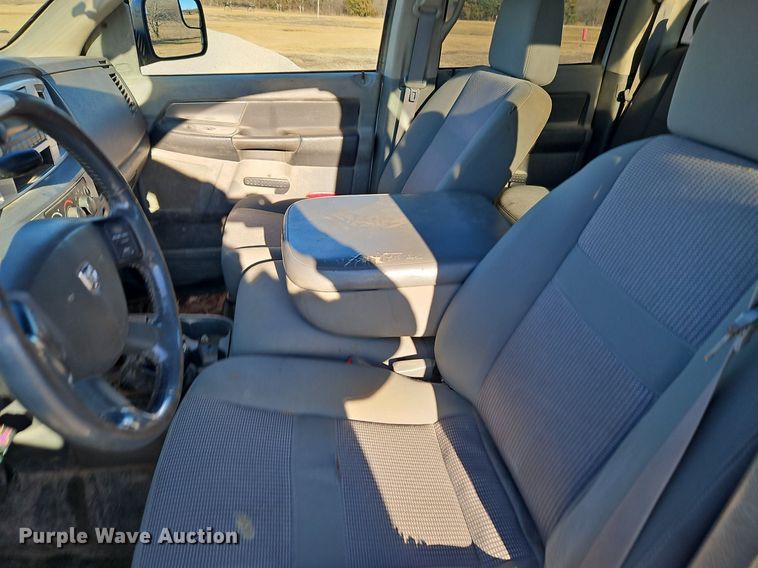 2007 Dodge Ram 3500 bale bed pickup truck in Mound City, KS Item