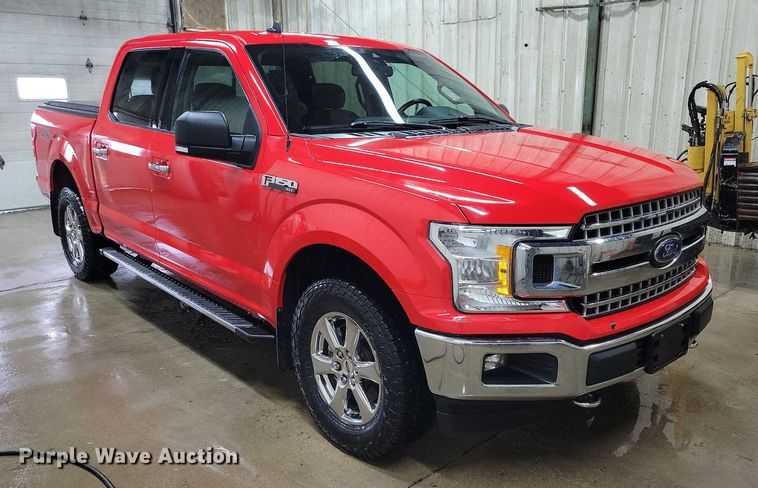 image for item LC9808 2019 Ford F150 SuperCrew pickup truck