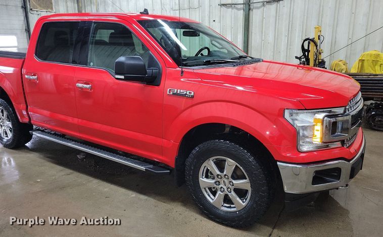 image for item LC9808 2019 Ford F150 SuperCrew pickup truck