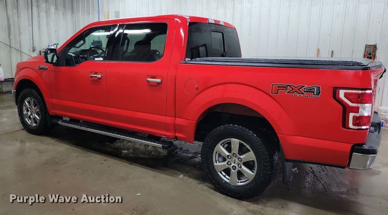 image for item LC9808 2019 Ford F150 SuperCrew pickup truck